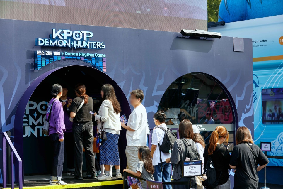 k팝 데몬헌터스 팝업스토어