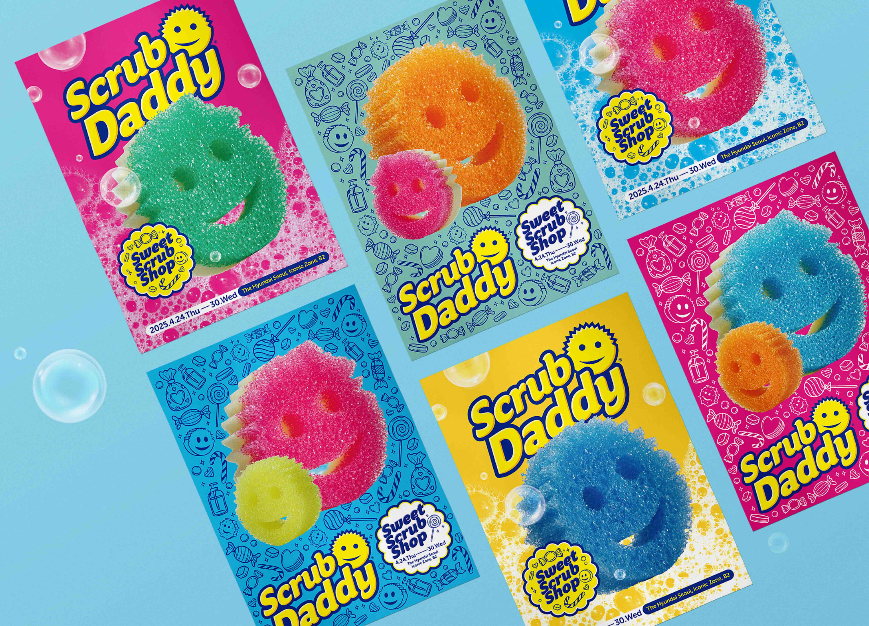 SCRUB DADDY THE HYUNDAI  POP-UP STORE