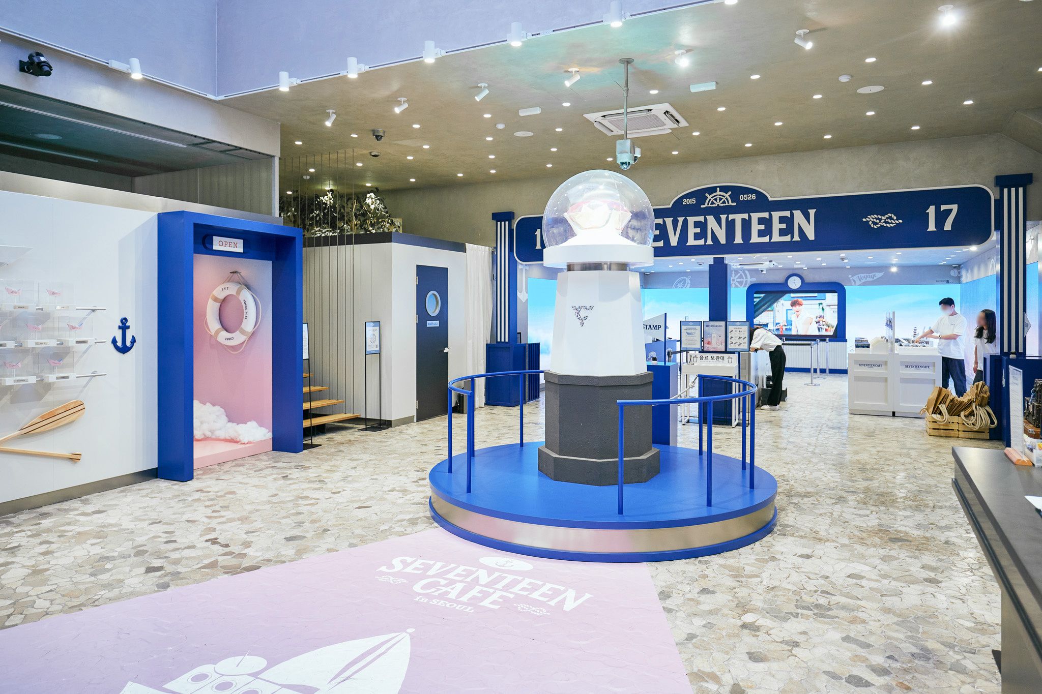 SEVENTEEN CAFE in SEOUL | Seventeen 8th Anniversary Pop-up Store