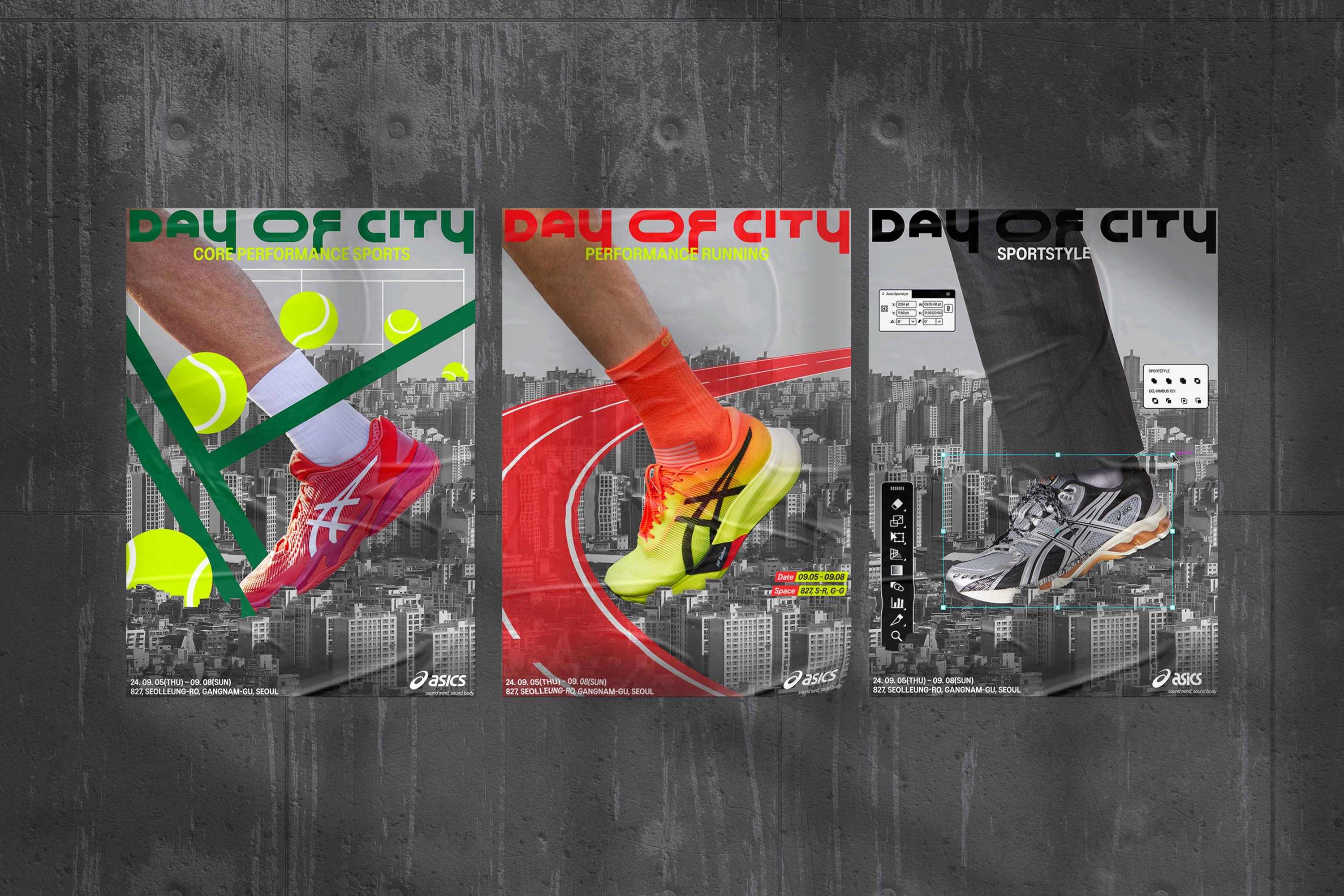 ASICS POP-UP STORE ‘DAY OF CITY’