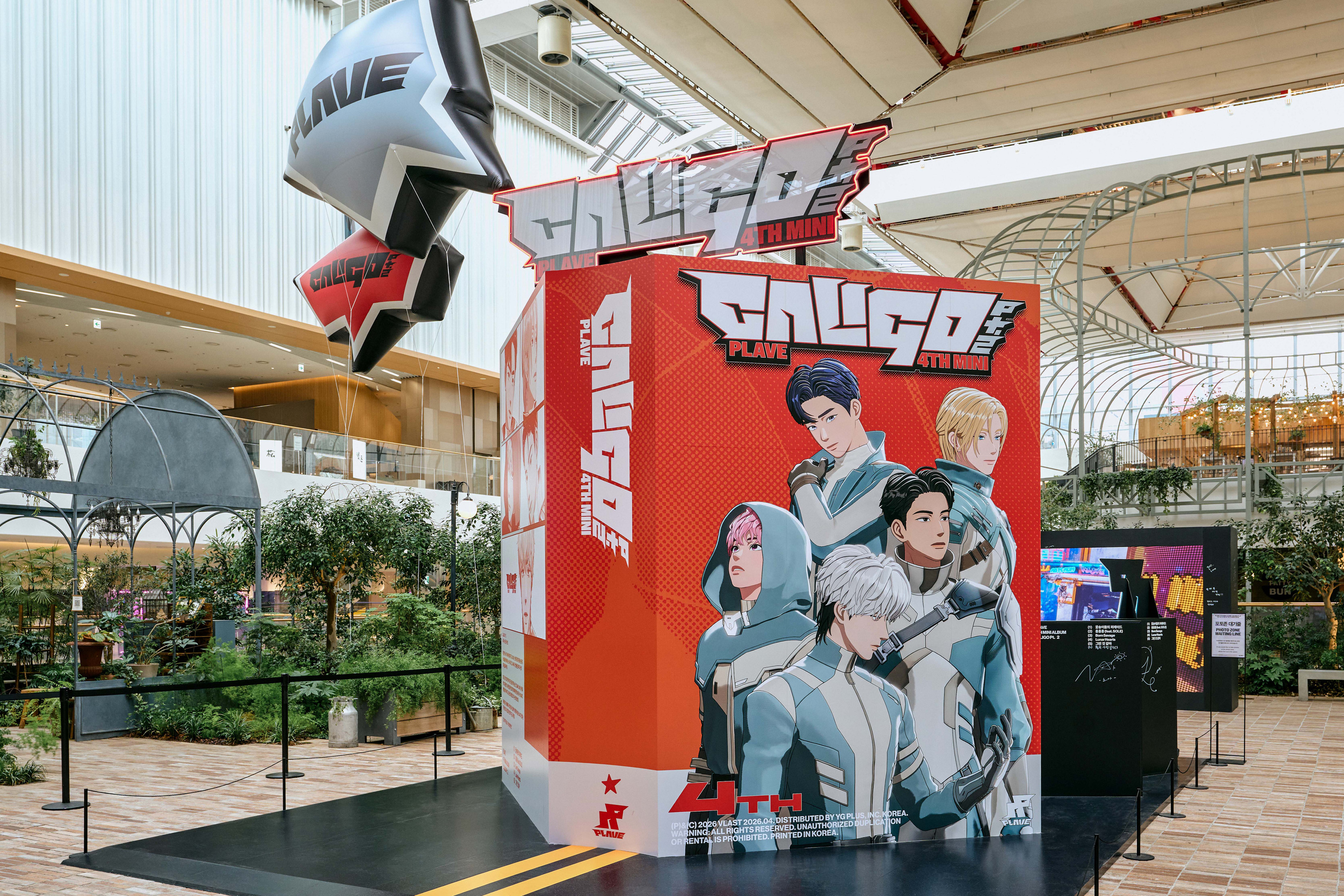 PLAVE 4th Mini Album ‘Caligo Pt.2' POP-UP STORE in  THE HYUNDAI SEOUL