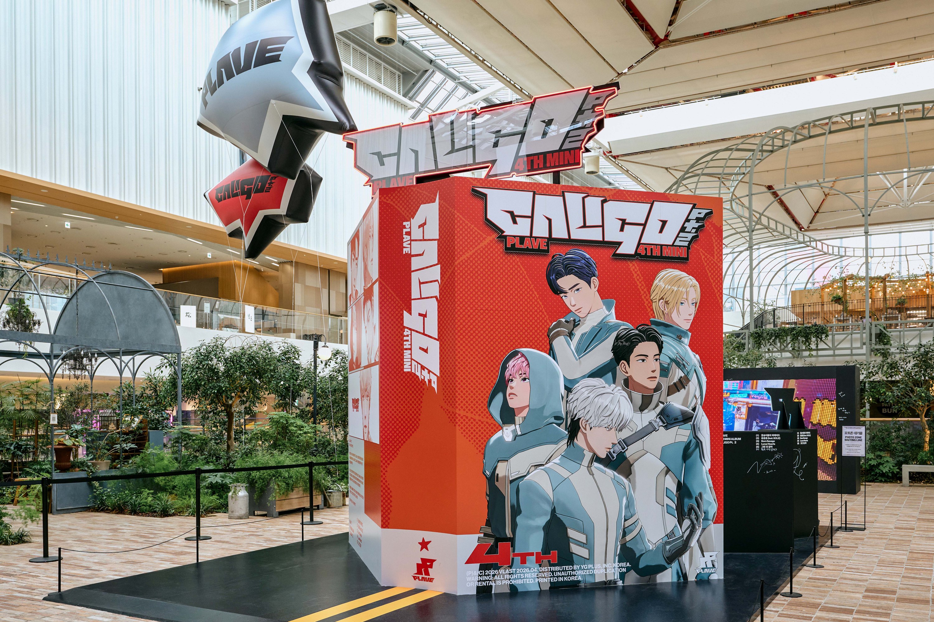 PLAVE 4th Mini Album ‘Caligo Pt.2' POP-UP STORE in  THE HYUNDAI SEOUL