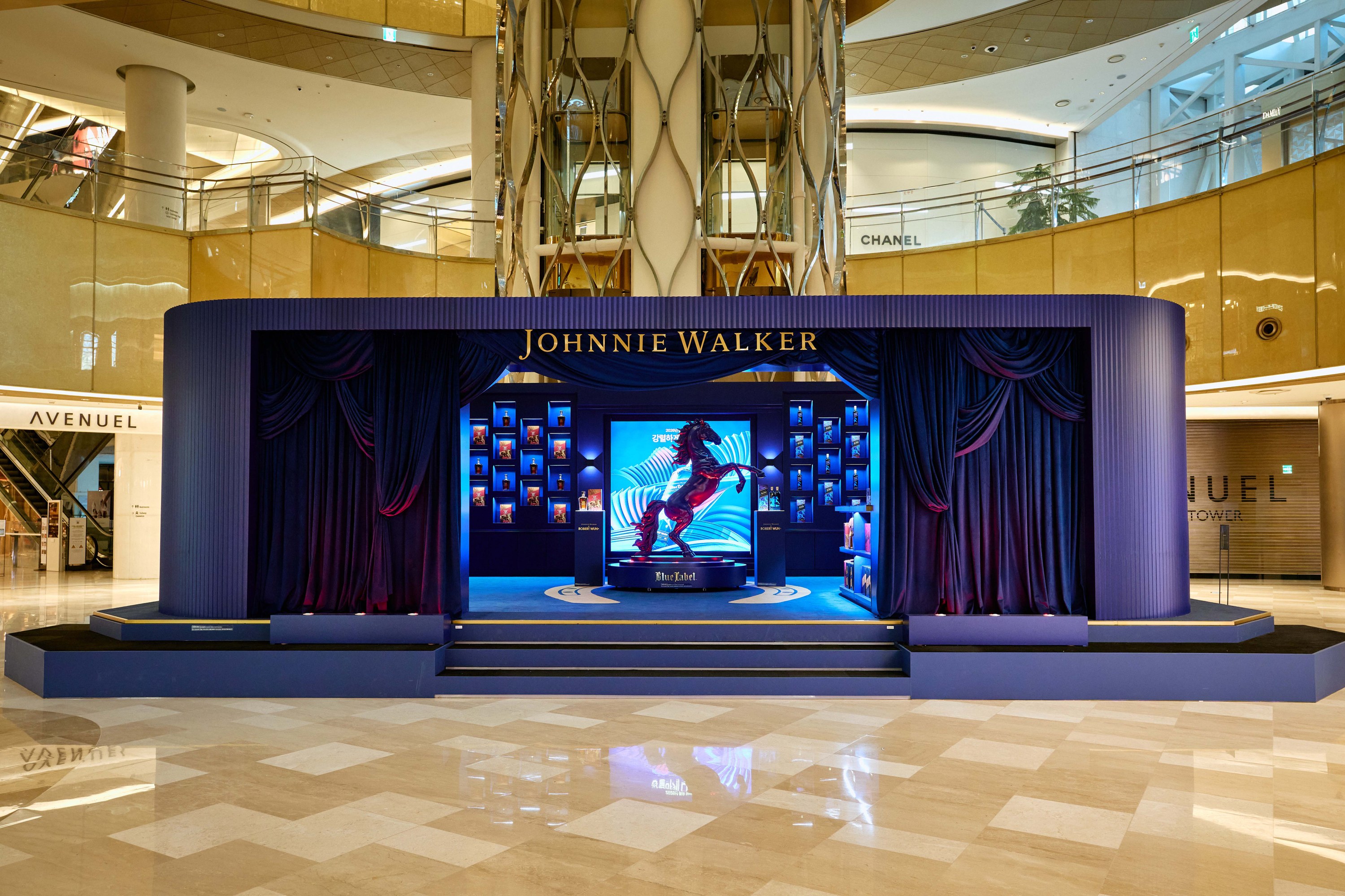 2026 JOHNNIE WALKER BLUE POP-UP STORE