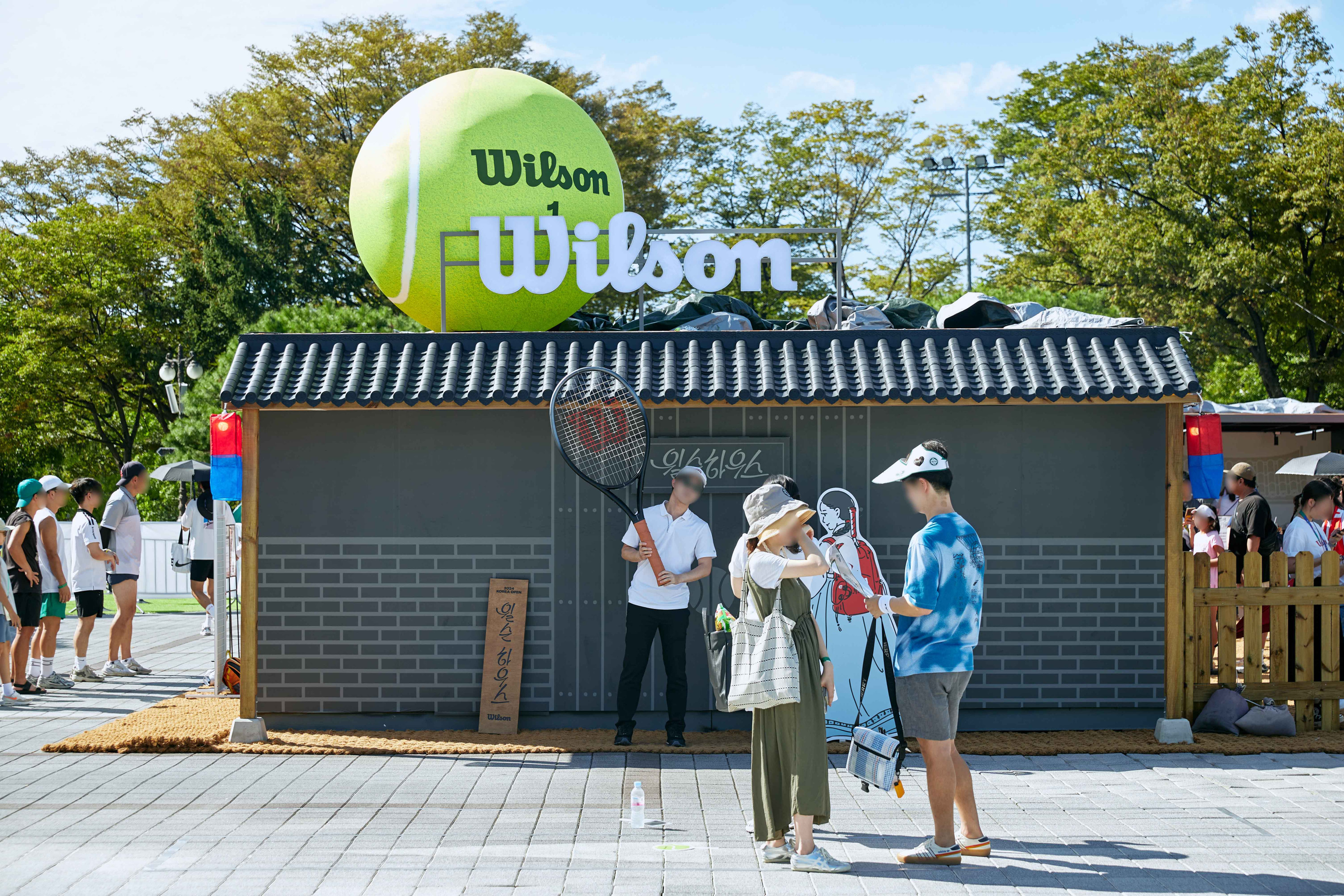 2024 KOREA OPEN WILSON BRAND BOOTH